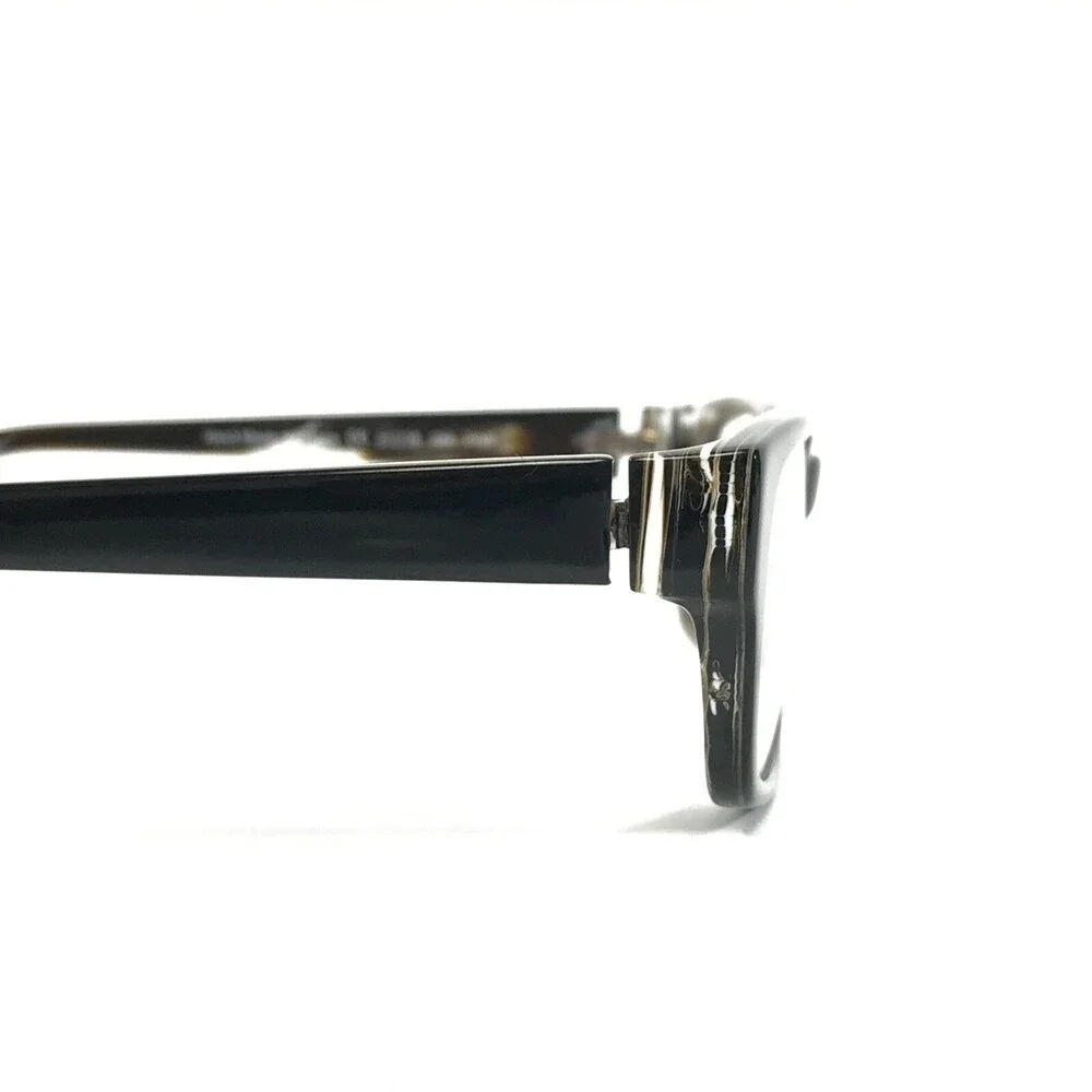 Morgenthal Frederics Eyeglasses Frames 386 PINE Black Brown White 51-18-135